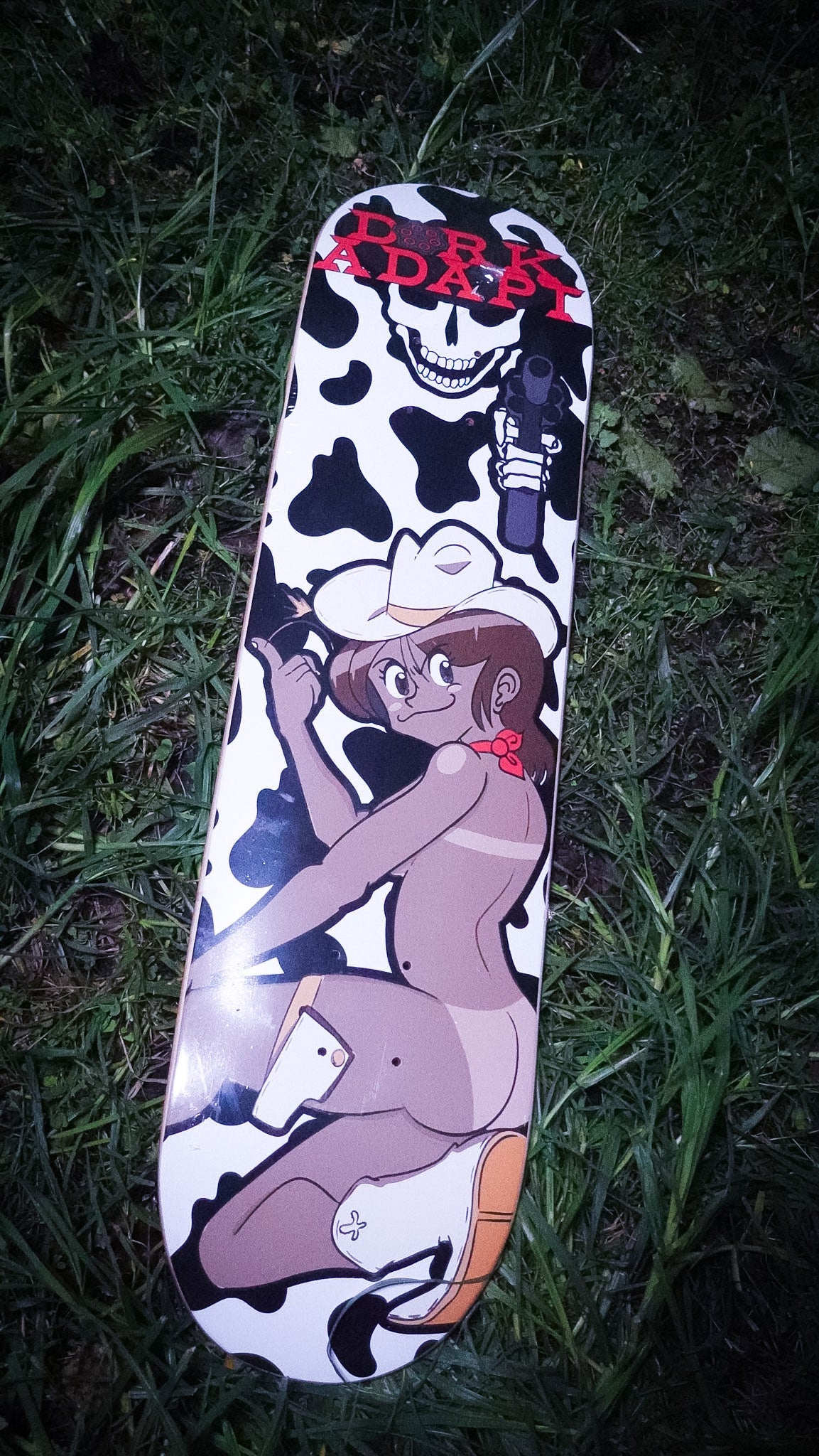 CowGirl Skatedeck