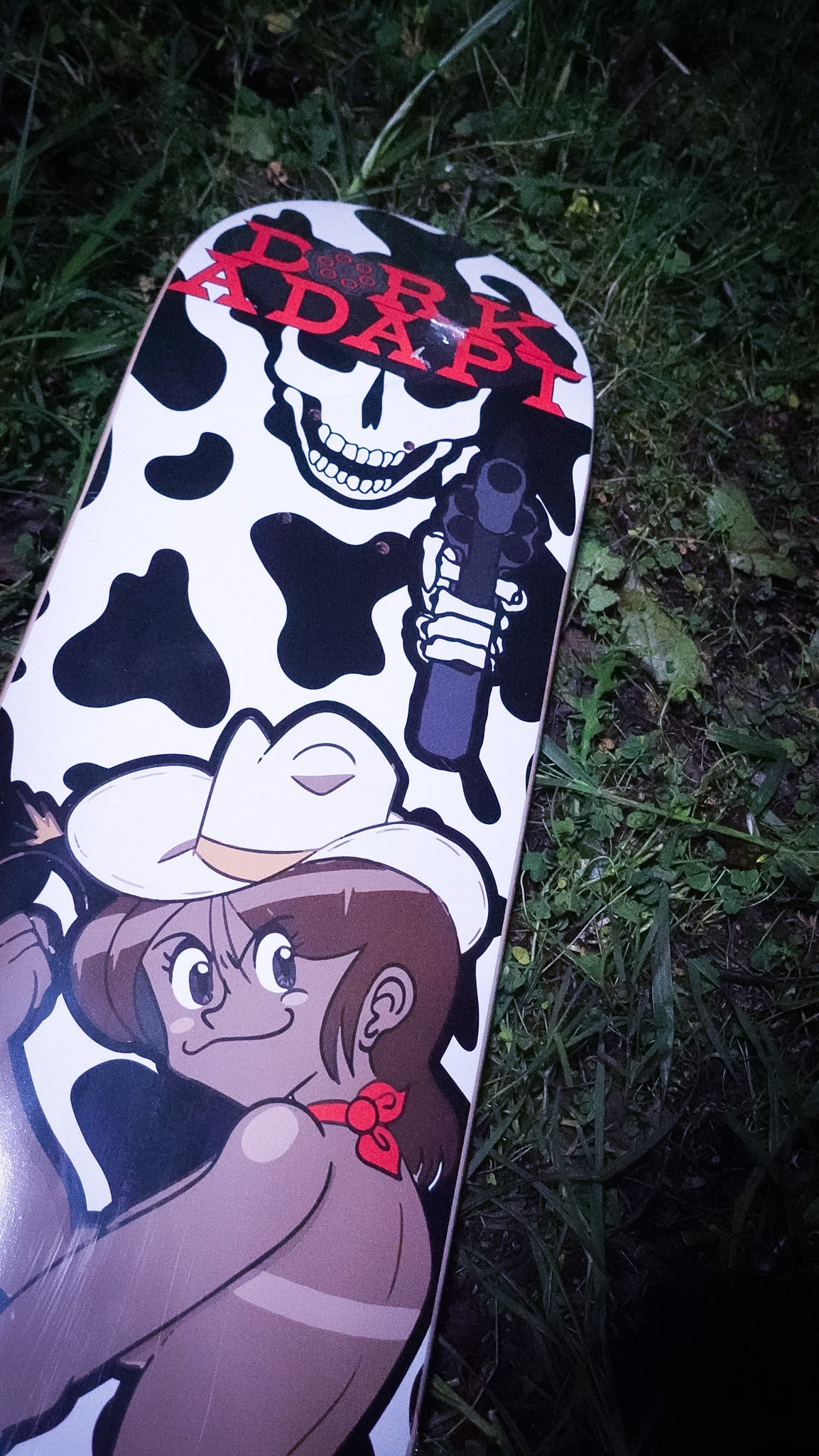 CowGirl Skatedeck