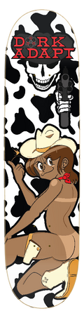 CowGirl Skatedeck